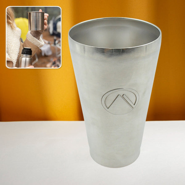 Stainless Steel Vacuum Insulated Travel Mug – Unbreakable Reusable Drinking Glass for Home & Office (1 Pc)