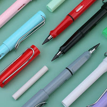 2-in-1 Everlasting Magic Pencil with Replaceable Eraser – Inkless, Reusable, Portable (1 Pc / Mix Color)