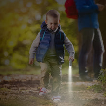 Portable Mini Torch - Super-Bright LED Flashlight with 3AAA Batteries Included