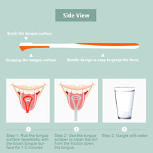 Tongue Scraper & Brush for Fresh Breath (1 Pc)