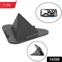 Black Pyramid Mobile Stand
