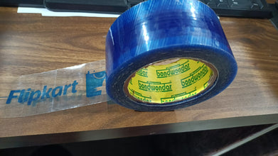 Blue tape for packaging with Flipkart lLittle Learners for delivery use.
